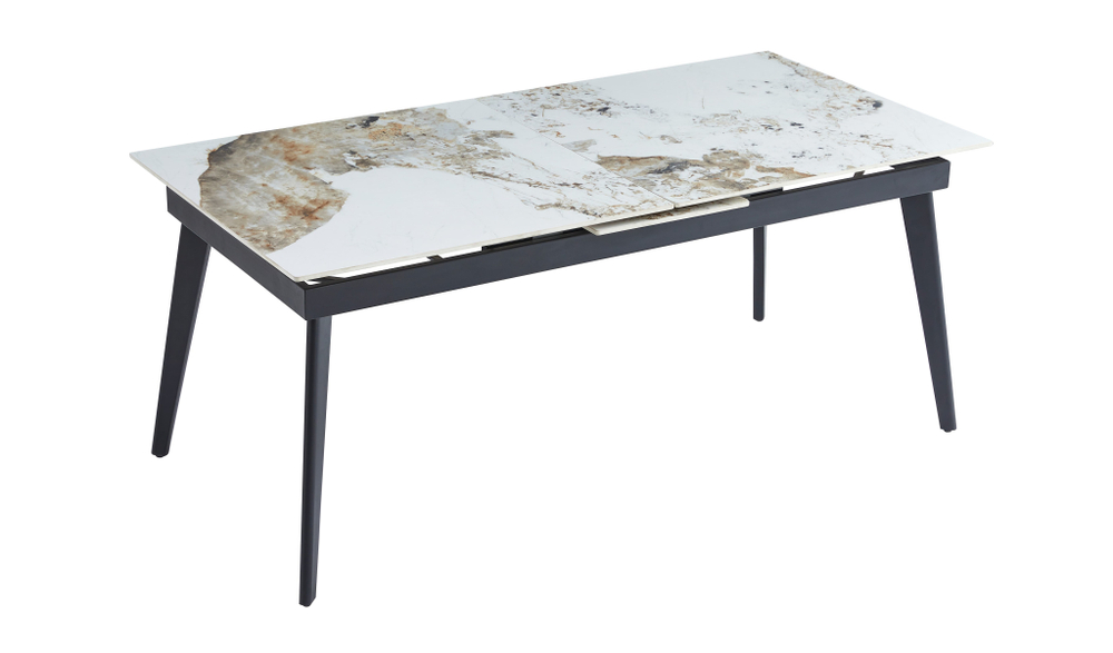 Стол керамический LA ALTA SEVILLE Pandora 2 180-220*90*76, каркас черный