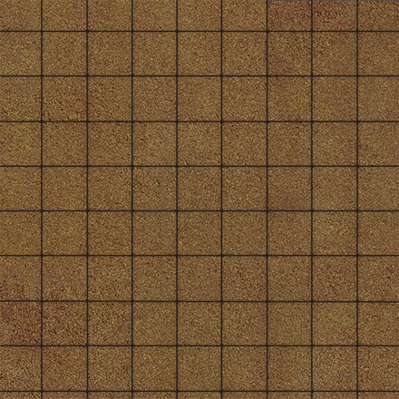 Тротуарная плитка КВАДРАТ 100х100 мм - Листопад гранит Сахара