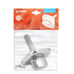 Ручка поворотная BKW8x75.K.XL62 (BKW8x75 XL) CP-8 хром