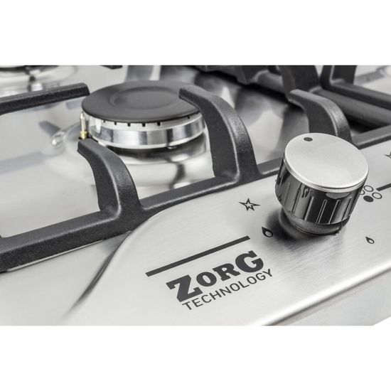 Газовая варочная панель ZorG BP5 FD IX