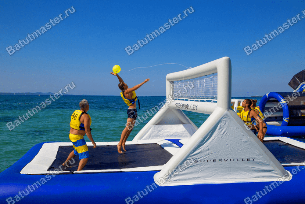 Элемент аквапарка «Волейбольная площадка»,  9×4,7×3 м