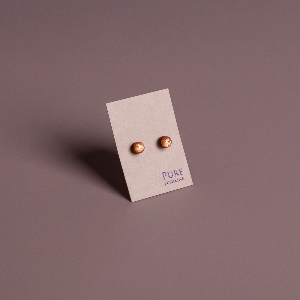 Серьги - Круг 0,6 см - Малыши