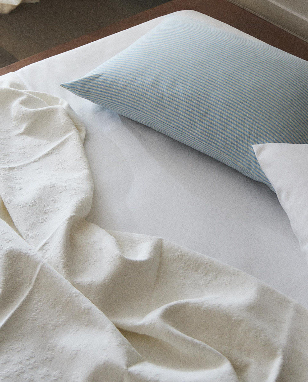Zara Home покрывало из хлопка, зелёный · 5169/006