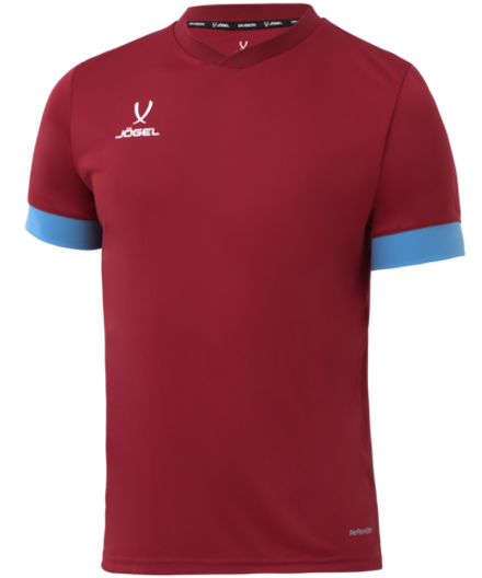 Футболка игровая DIVISION PerFormDRY Union Jersey, гранатовый/голубой/белый