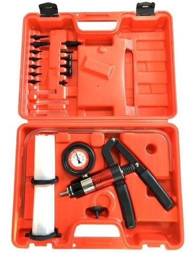 Тестер для проверки герметичности систем (давление 0-3bar, вакуум -1 - 0 bar) в кейсе Forsage F-908G8