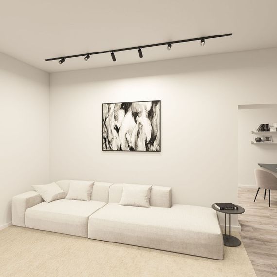 Трековый светильник Denkirs Solid Scope DK6060-BK