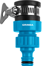 GRINDA TСI-34, диаметр 3/4″, с хомутом, с внутренней резьбой, адаптер, PROLine (8-426321)