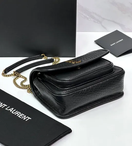 Сумка Saint Laurent Niki mini, черный