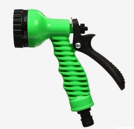 Пистолет-распылитель GREEN APPLE GA-GUN1 пластик, 7 реж