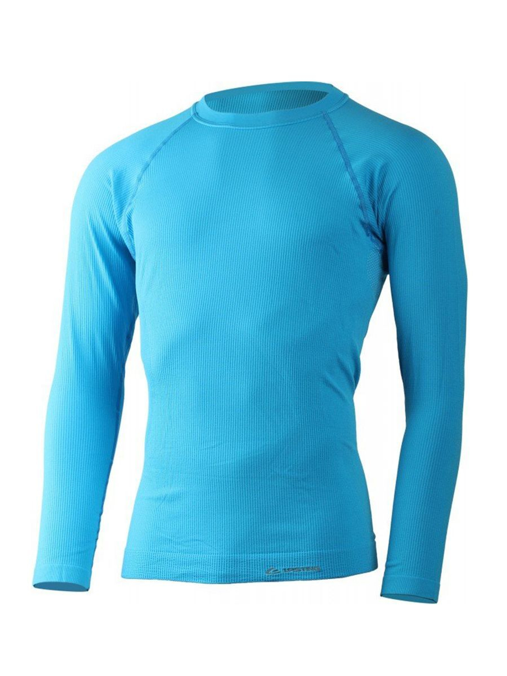 Термофутболка мужская Lasting ZEL, длинный рукав, синтетика, голубая, S-M
