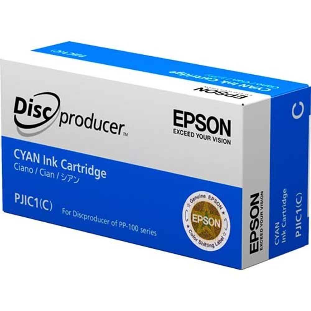 Картридж EPSON PJIC7 голубой для Discproducer PP-100 (c13s020447)