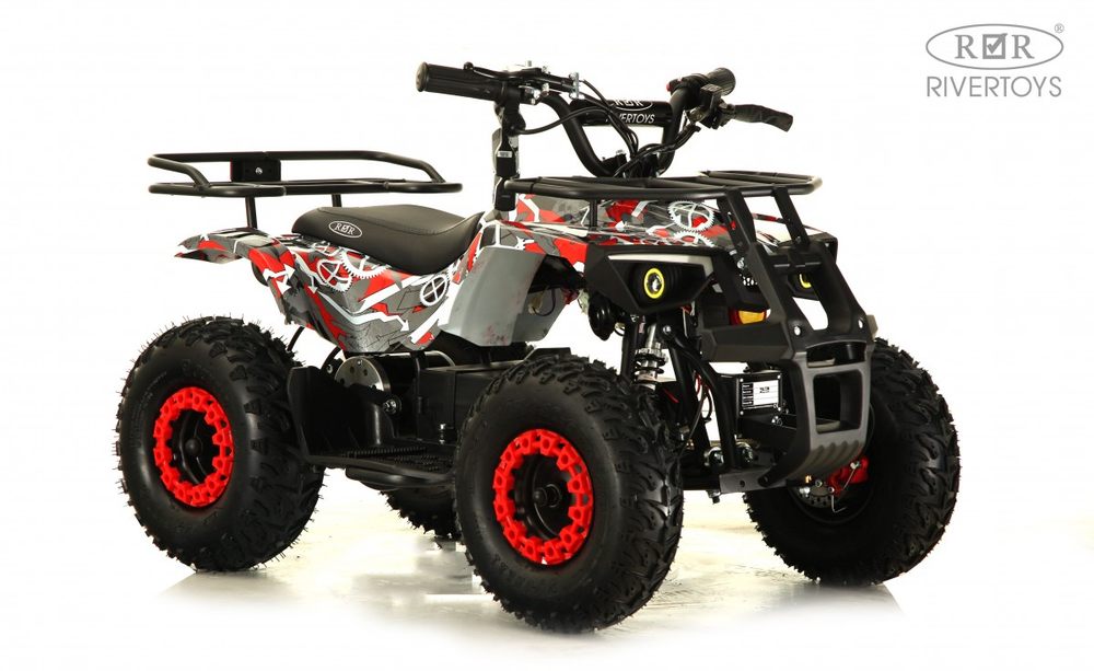 Детский электроквадроцикл TIKI LUX красный Special