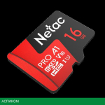 Карта памяти Netac P500 Extreme Pro 16GB с адаптером (NT02P500PRO-016G-R)
