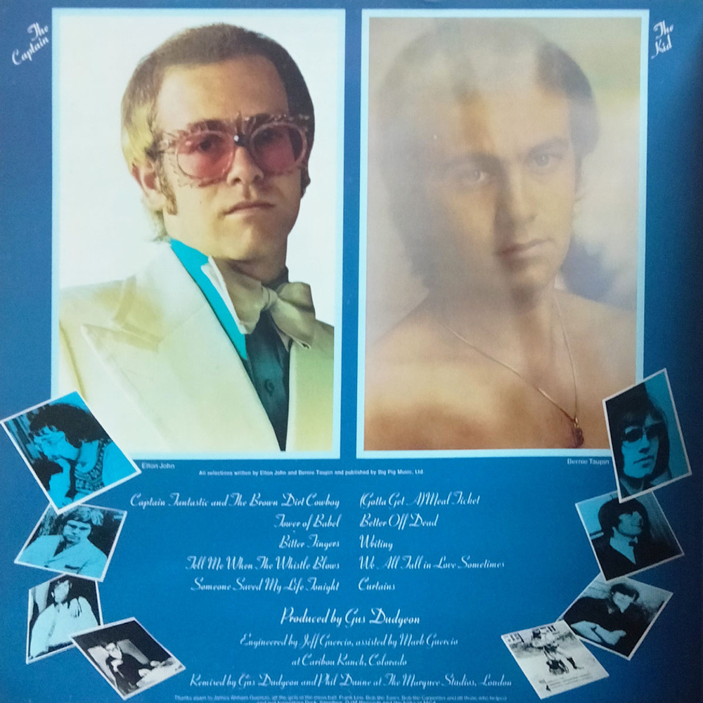 Elton John / Captain Fantastic And The Brown Dirt Cowboy (LP)