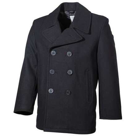 Max Fuchs Бушлат US Pea Coat black