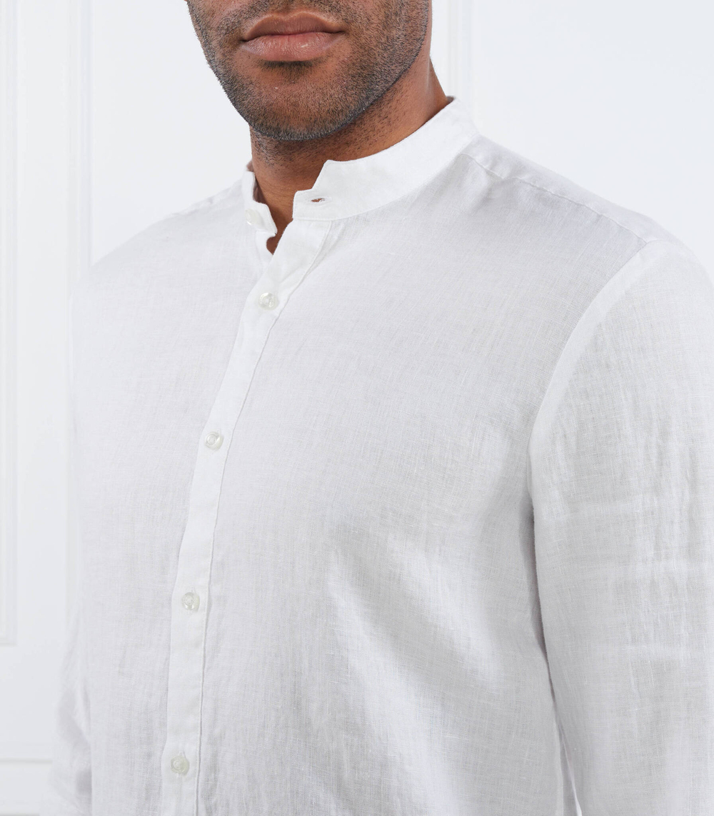 Льняная рубашка Elvory HUGO - белый(50490740)