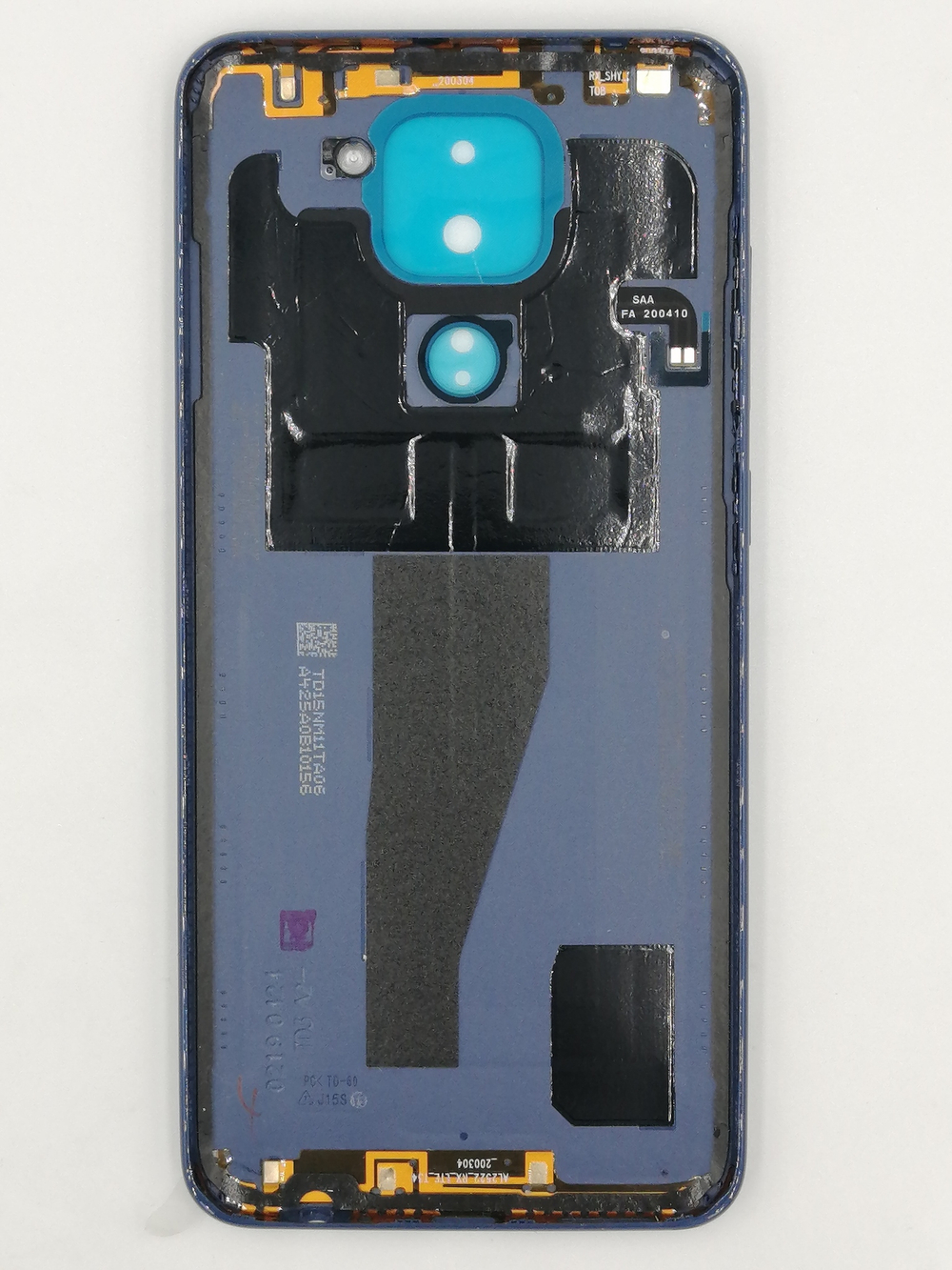 Задняя крышка для Xiaomi Redmi Note 9 Серый