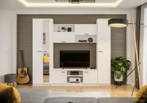 гостиная Герда белое дерево/белое дерево