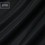 Жемчужно-черная ткань с добавлением шелка