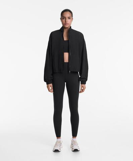 Oysho Спортивная куртка, черный