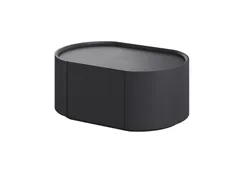 Тумба прикроватная Lagom 1 ящик ширина 60 см (черный)