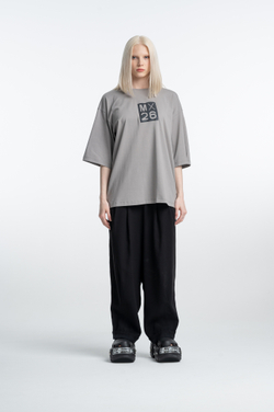 Футболка oversize из легкого трикотажа