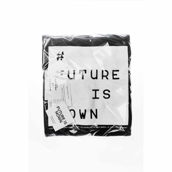 Толстовка Futureisnown Tag Back Sweatshirt Черная - фото 9