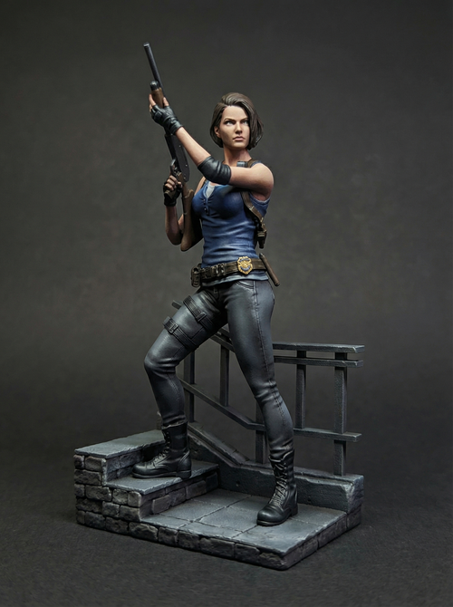 Джилл Валентайн Jill Valentine Resident Evil Обитель зла Коллекционная Фигурка Аниме