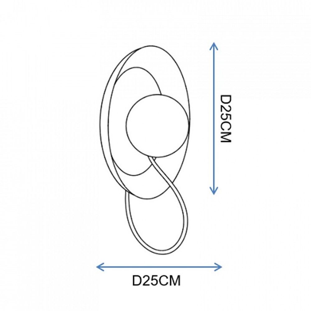Бра Imperiumloft MARGOTT Orange margott-wall01