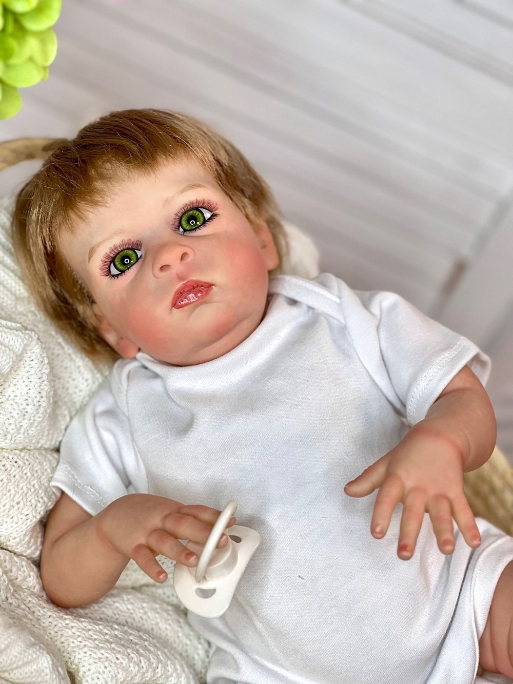 Кукла Реборн мягконабивная 55см (FA-574)