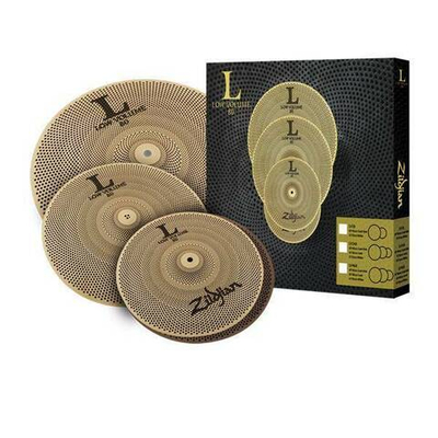 Комплект тарелок ZILDJIAN LV348 L80 Low Volume 13” HiHat/14” Crash/18” Crash Ride Box Set