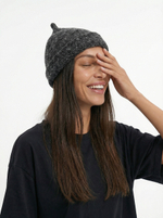 Шапка Бини | Серый меланж