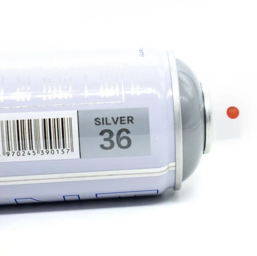 RAL9006 cеребро акриловая 520мл краска аэрозольный баллончик. Gamma Paint №36