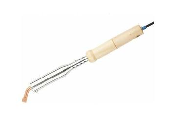 Паяльник электрика с ручкой из дерева SPARTA 100 Вт 913104
