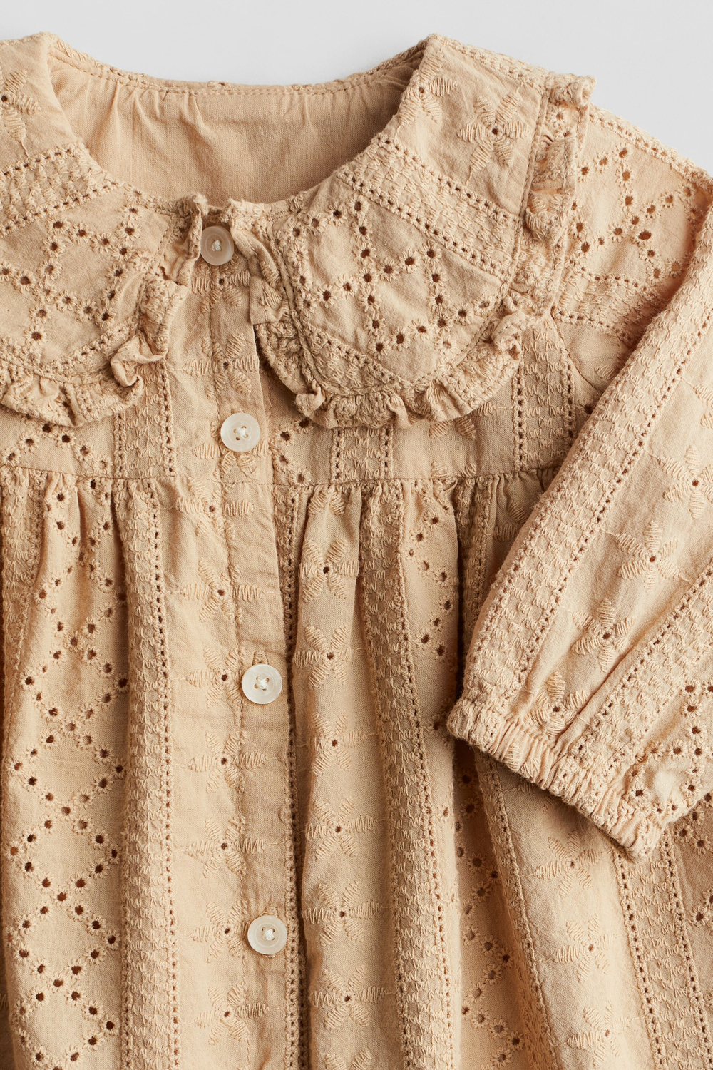 Хлопчатобумажное платье от broderie anglaise