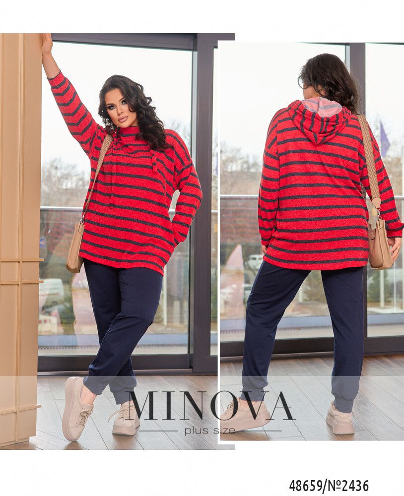 Костюм 2436-красный-синий Minova