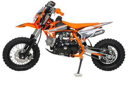 Питбайк Motoland 110 SX 110 E 12/10 оранжевый