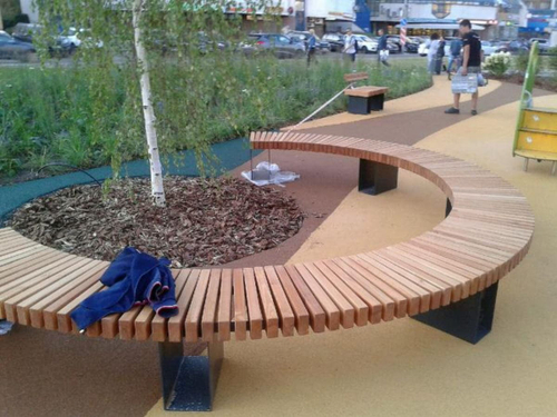 Скамья Дуга Малая без спинки