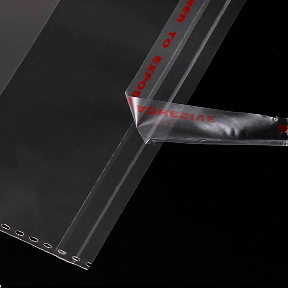 Пакеты с клеевым клапаном прозрачные упаковочные БОПП