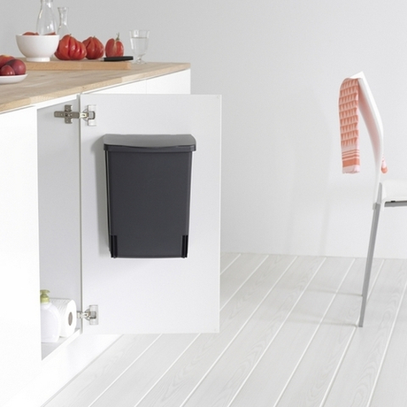 Ведро для мусора Brabantia встраиваемое черное 10л