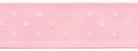 Лента атласная 12 мм  с рисунком, цв.D067/001