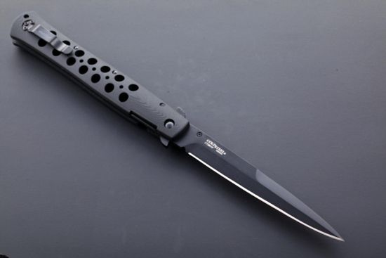 Складной нож Cold Steel 26C6 Ti-Lite 6 G10 Handle c клинком из стали CPM-S35VN, рукоять G10