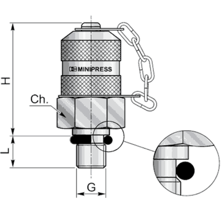 КТ 16x2 - 14x1.5 (Ш) o-ring металл.