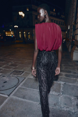 ZARA ДРАПИРОВАННЫЙ ТОП-БАЛЛОН, БУРГУНДИ