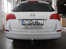 Фаркоп оцинкованный Galia O061A для Opel Astra J седан/универсал 2009-2015(паспорт и сертификат в комплекте)(без электрики)