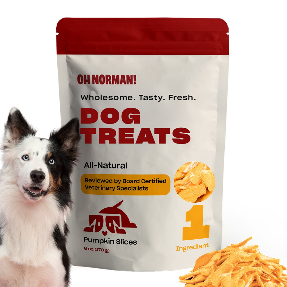 Oh Norman, лакомство для собак, с кусочками тыквы, 170 г (6 унций)