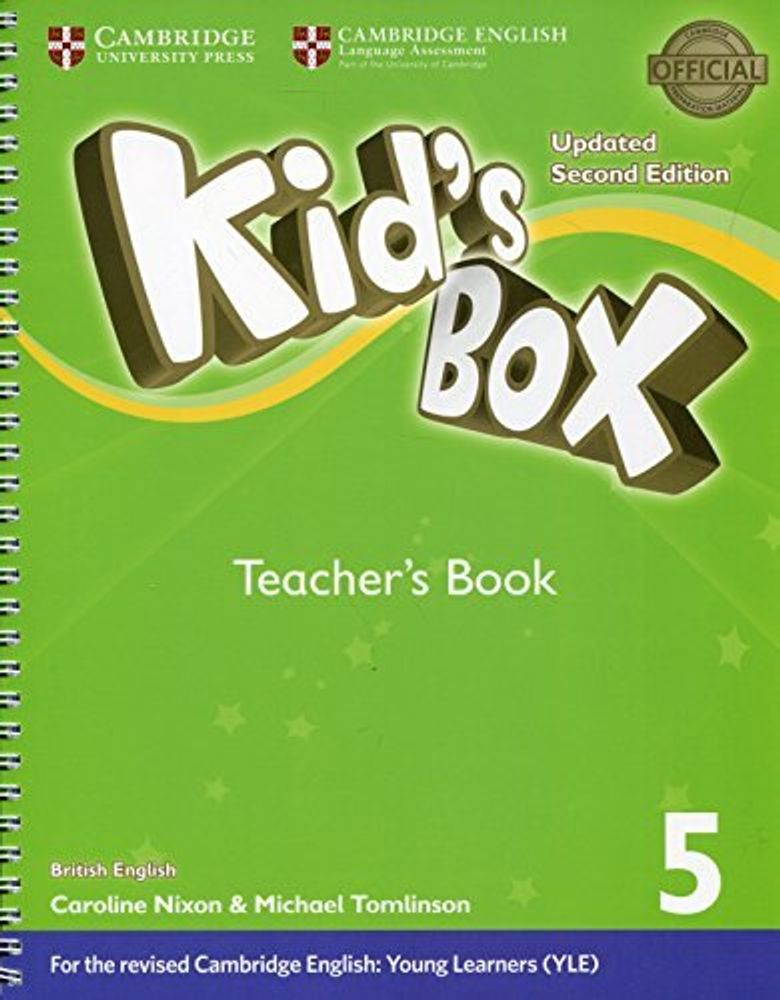 Kid&#39;s Box UPDATED Second Edition 5 книга для учителя (Teacher&#39;s Book)