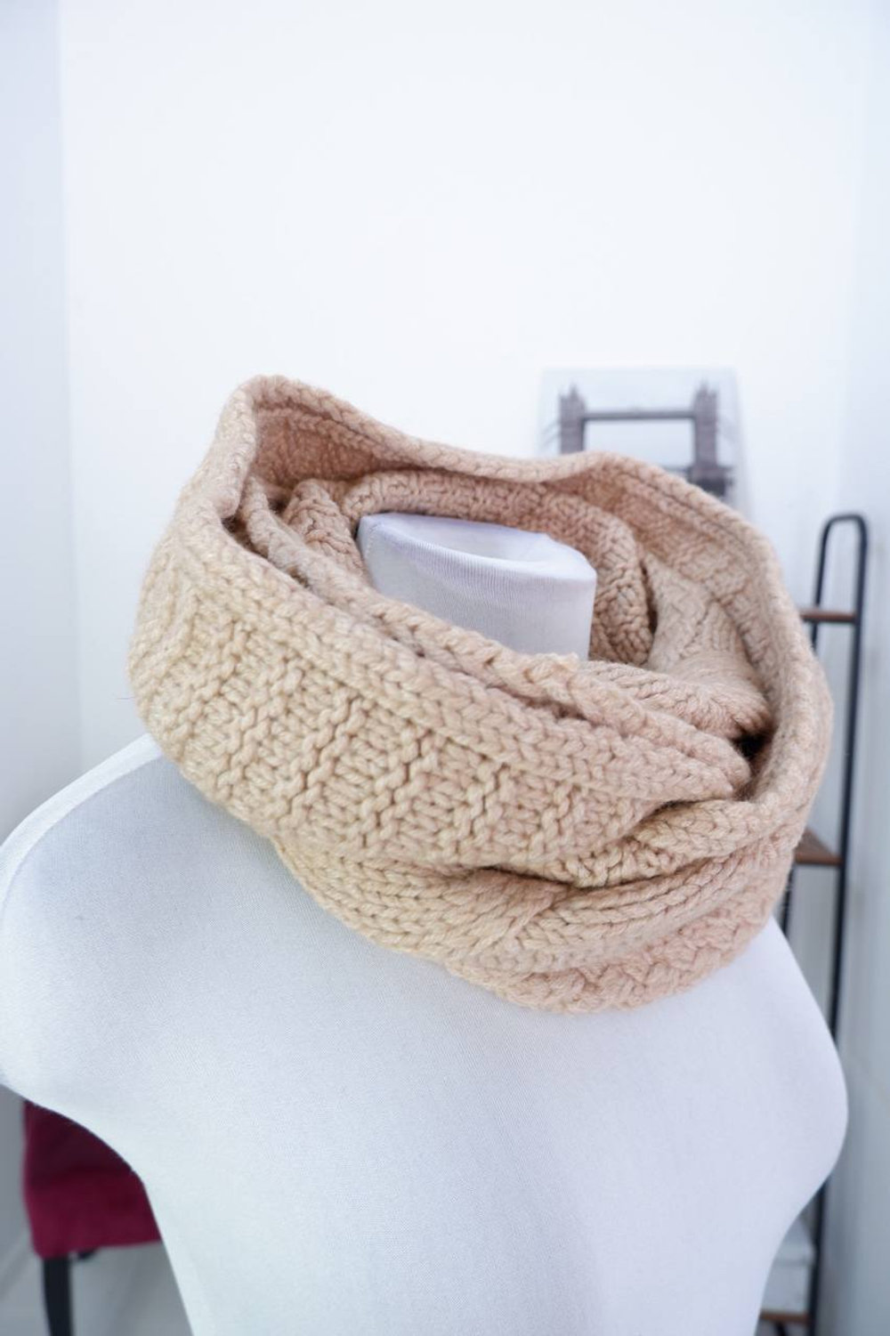 Снуд крупной вязки