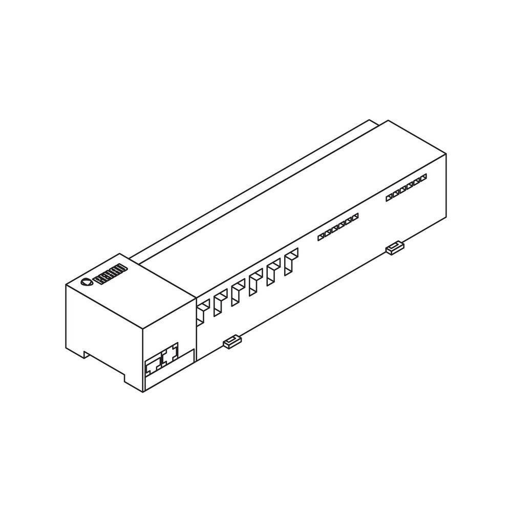 Клеммная колодка REHAU Nea Smart R с Ethernet-портом, 230 В (13152711001)