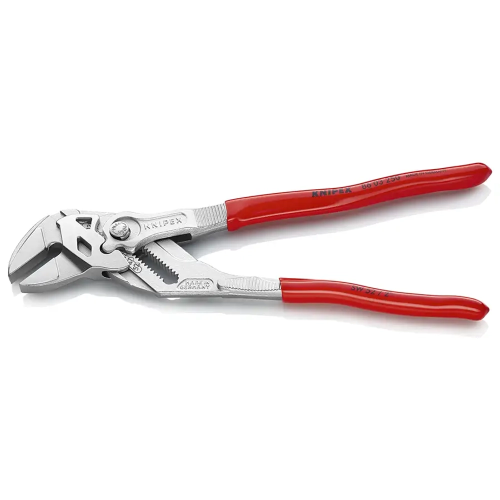 Клещи переставные-гаечный ключ хромированные 250 мм Knipex 86 03 250 SB